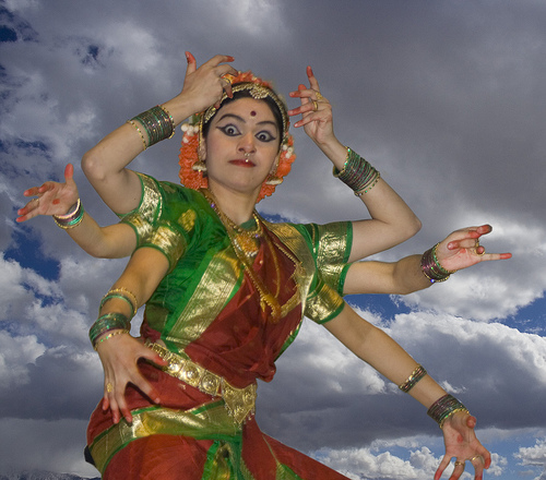 Krishna temple Dancer